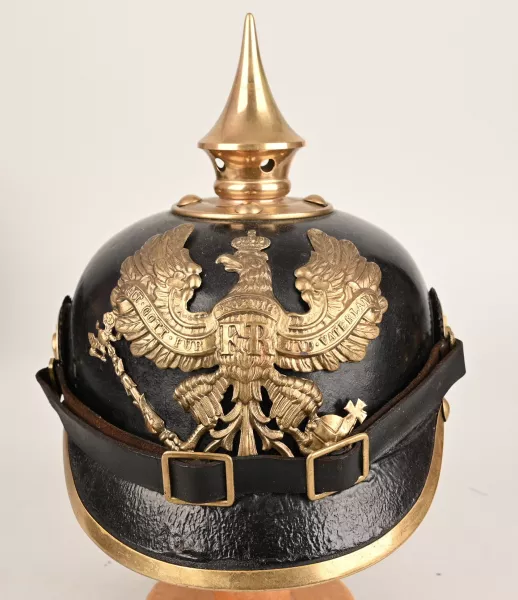 Prussian Enlisted Infantry Pickelhaube - I.R.32 - Named! Visuel 1 principal